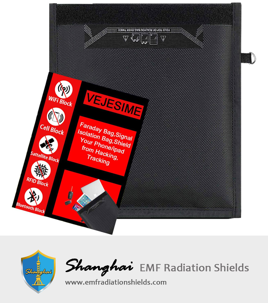 Faraday Bag,Signal Isolation Bag,Shield Your Phone/ipad from Hacking,Tracking,and EMP Protection Radiation