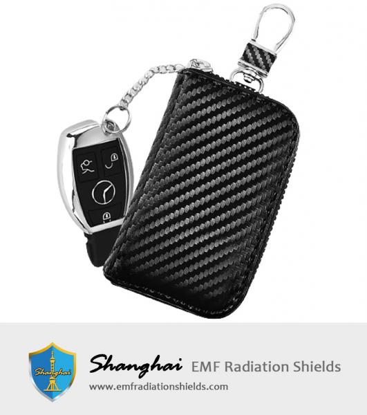 Autoschlüsseletui, Faraday Cage Autoschlüsselschutz RFID-Signalblockierung Anti-Diebstahl-Tasche Anti-Hacking-Case-Blocker