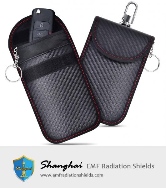 Faraday Tasche Autoschlüssel Signalblockiertasche Keyless Entry Autoschlüsseletui RFID Blocker Tasche für Autosicherheit