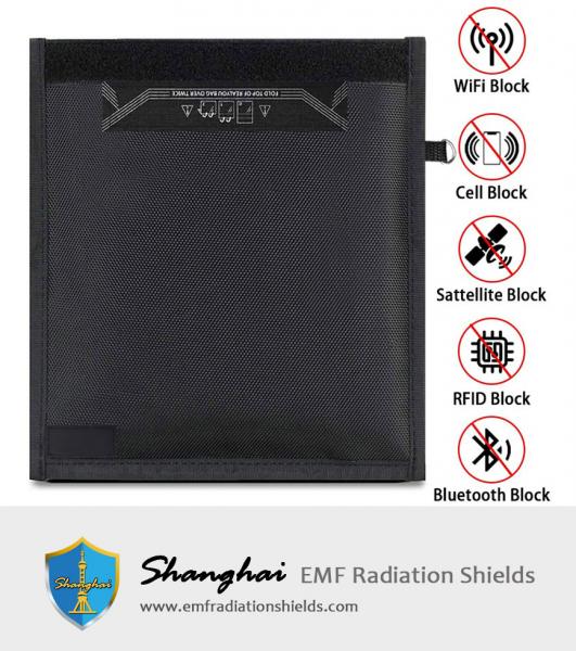 Faraday Bag,Signal Isolation Bag,Shield Your Phone/ipad from Hacking,Tracking,and EMP Protection Radiation with This Pouch