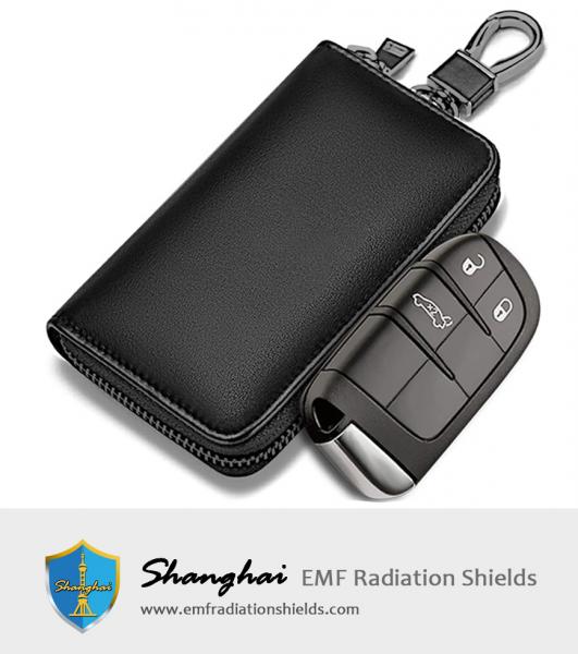 Faraday Tasche für Schlüsselanhänger, Faraday Schlüsselanhänger Schutz Auto RFID Signal Blockierung, Anti-Diebstahl-Tasche, Anti-Hacking Case Blocker