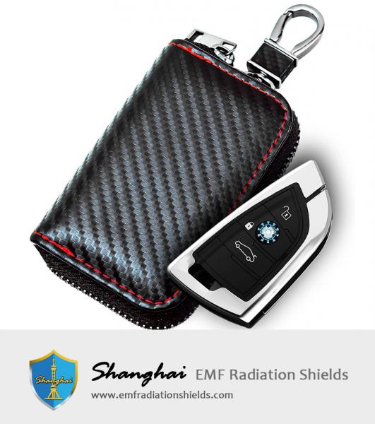 Fob용 패러데이 가방, RFID 신호 차단 알루미늄 금속 자동차 키 케이스, 도난 방지 파우치