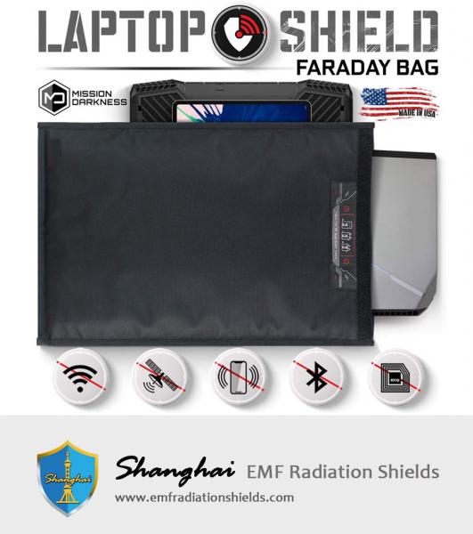 Faraday Bag for Laptops Device Shielding for Law Enforcement, Military, Executive Privacy, EMP Protection
