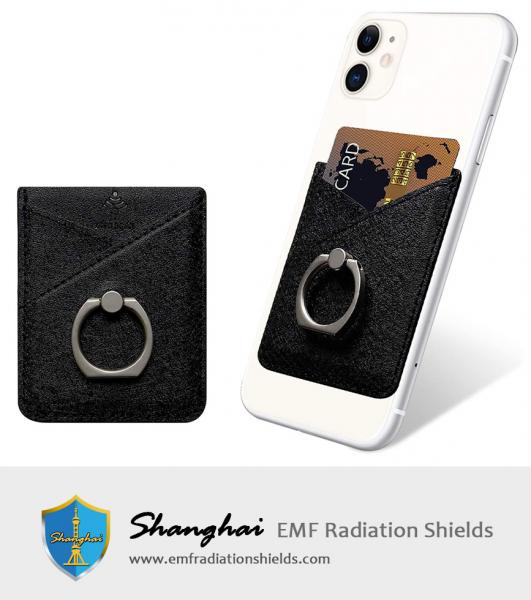 RFID Blocking Credit Card Holder Card Pocket Compatible with Most Smartphones
