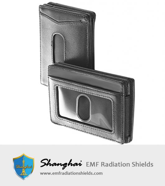 Porte-cartes à pince à billets en cuir de qualité supérieure pour portefeuille à manches RFID 10 cartes