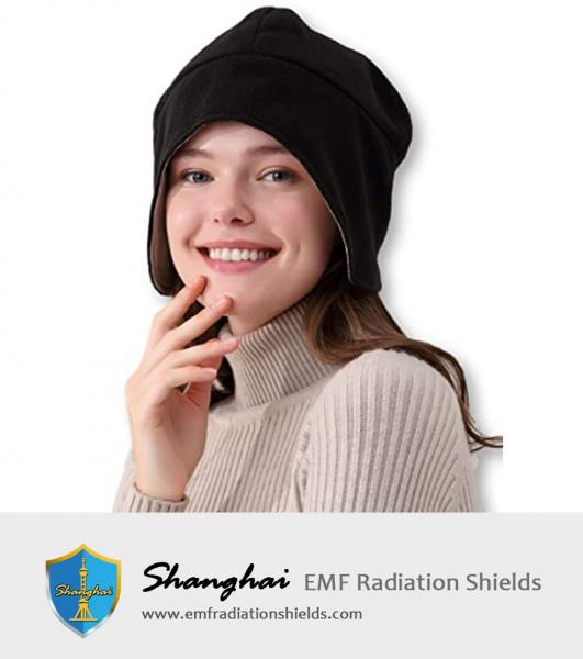Smart EMF Hat Beanie, 5G Anti-Strahlung, Strahlenschutz, Gehirnmantel